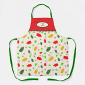 Muster der Blätter Schürze (Vorderseite)