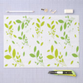 Muster der Blätter Seidenpapier (Handwerk)