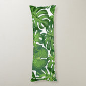 Muster der Blätter Seitenschläferkissen (Rückseite (Vertikal))