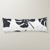 Muster der Blätter Seitenschläferkissen (Rückseite)