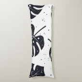 Muster der Blätter Seitenschläferkissen (Vorderseite Vertikal)