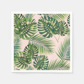 Muster der Blätter Serviette (Vorderseite)