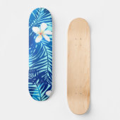 Muster der Blätter Skateboard (Vorderseite)