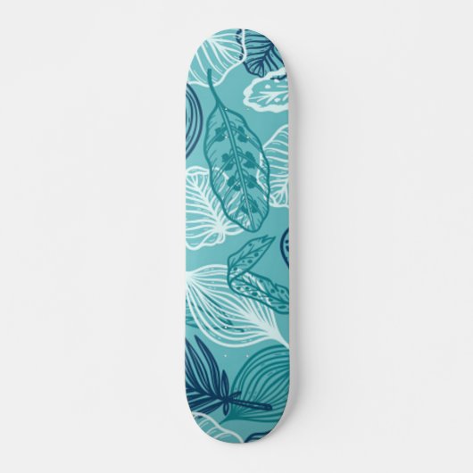 Muster der Blätter Skateboard (Vorne)