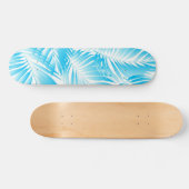 Muster der Blätter Skateboard (Horizontal)