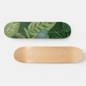 Muster der Blätter Skateboard (Horizontal)