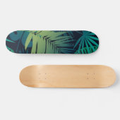 Muster der Blätter Skateboard (Horizontal)