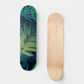 Muster der Blätter Skateboard (Vorderseite)