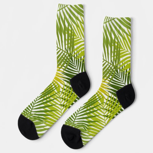 Muster der Blätter Socken (Linkes Detail)