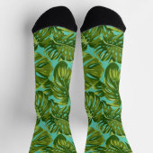 Muster der Blätter Socken (Oben)