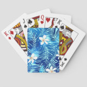 Muster der Blätter Spielkarten (Rückseite)