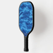 Muster der blauen Camouflage Cooler Camouflage-Ben Pickleball Schläger (Links)