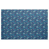 Muster der blauen Camouflage Stoff (Fat Quarter (45,7 x 55,9 cm))