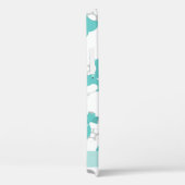 Muster der blauen Elefanten, Sterne, Ihr Name Case-Mate iPhone Hülle (Rückseite / Rechts)