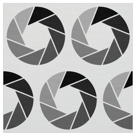 Muster der Blende - Farbtöne auf Weiß Stoff (Muster)