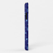 Muster der Blue Circuit-Karte Case-Mate iPhone Hülle (Hinten/Rechts)