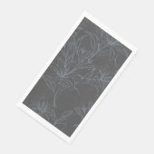 Muster der Blume 13 Serviette (Ecke)