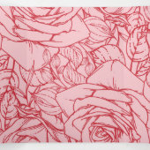 Muster der Blume 14 Dreifach Gefaltete Urlaubskarte (Innenseite Mitte)