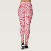 Muster der Blume 14 Leggings (Rückseite)