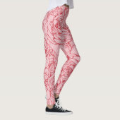 Muster der Blume 14 Leggings (Rechts)