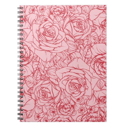 Muster der Blume 14 Notizblock (Vorderseite)