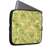 Muster der Blume 15 Laptopschutzhülle (Vorne Rechts)