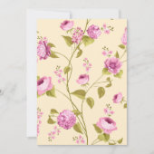 Muster der Blume 16 Dankeskarte (Vorderseite)