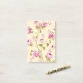 Muster der Blume 16 Post-it Klebezettel (Auf Schreibtisch)