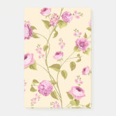 Muster der Blume 16 Post-it Klebezettel (Vorderseite)