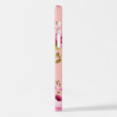 Muster der Blume 17 iPhone Hülle (Linke Seite)