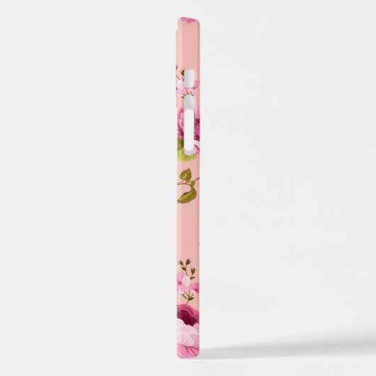 Muster der Blume 17 iPhone Hülle (Linke Seite)