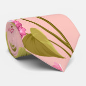 Muster der Blume 17 Krawatte (Gerollt)