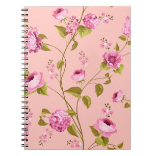 Muster der Blume 17 Notizblock