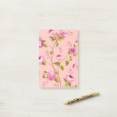 Muster der Blume 17 Post-it Klebezettel (Auf Schreibtisch)