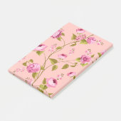 Muster der Blume 17 Post-it Klebezettel (angewinkelt)