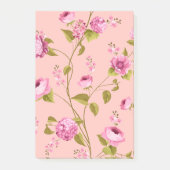 Muster der Blume 17 Post-it Klebezettel (Vorderseite)