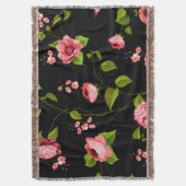 Muster der Blume 18 Decke (Vorderseite Vertikal)