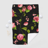 Muster der Blume 18 Golfhandtuch (Insitu)