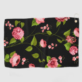 Muster der Blume 18 Golfhandtuch (Horizontal)