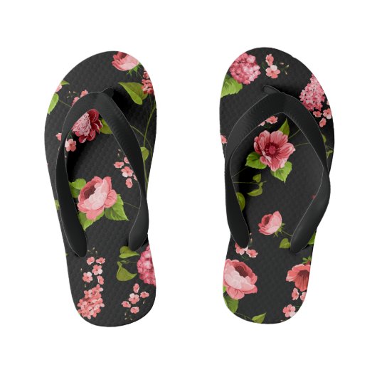 Muster der Blume 18 Kinderbadesandalen (Fußbett)