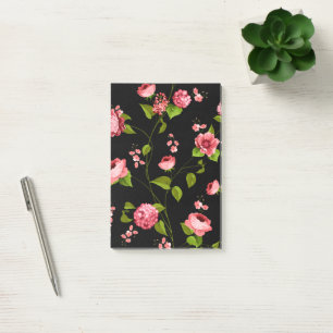 Muster der Blume 18 Post-it Klebezettel