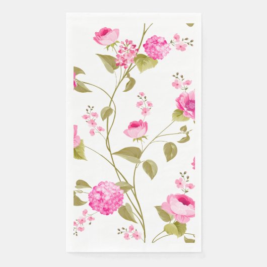 Muster der Blume 19 Serviette (Vorderseite)