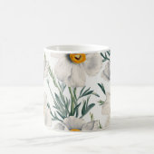Muster der Blume des Baummohns Kaffeetasse (Mittel)