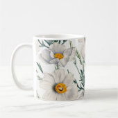 Muster der Blume des Baummohns Kaffeetasse (Links)
