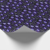 Muster der Blume für die abstrakte Aquarellkarnati Geschenkpapier (Ecke)