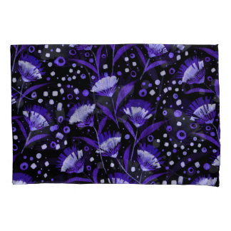 Muster der Blume für die abstrakte Aquarellkarnati Kissenbezug