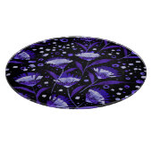 Muster der Blume für die abstrakte Aquarellkarnati Schneidebrett (Ecke)