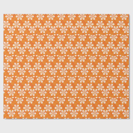 Muster der Blume Geschenkpapier (Flach)
