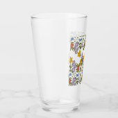 Muster der Blume Glas (Rechts)