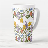 Muster der Blume Milchtasse (Rechte Ecke)